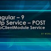Angular 9 HTTP POST Angular 9 HttpClient Post Example HTTPClientModule In Angular 9 2020