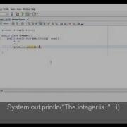 Java Tutorials Create A Program Using Int Integer Data Type In Java