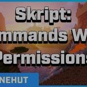 How To Make Custom Commands With Permissions With Skript Minehut 101