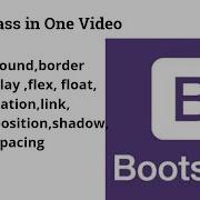 10 Utility Class In Bootstrap In ONe Video