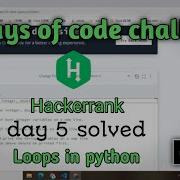 Hackerrank Problem Solving Hackerrank 30 Days Of Code In Python Hacker Python Coding India