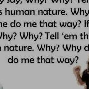 Glee Human Nature With Lyrics
