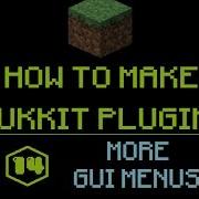 How To Make Bukkit Plugins 14 More GUI Menus MINECRAFT