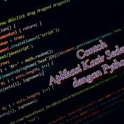 Contoh Aplikasi Kasir Sederhana Dari Bahasa Pemrograman Python Dengan Android Hp
