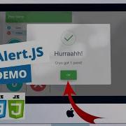 Sweet Alert Demo With Simple Example Beautiful Alert Box Using SweetAlert Js SweetAlert Tutorial