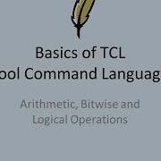 TCL Lecture3 Arithmetic And Logical Operations Tcl Tutorial 3 Minutes Expr Statements