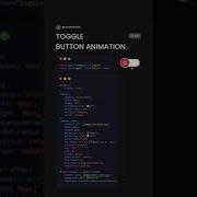 Toggle Button Html Css Javascript