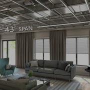 Easy Integration Of MEP Systems Within Our D500 Floor Systems