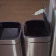 Dad Laughing At Talking Robot Bins