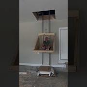 Garage Attick Lift Installed And Operational