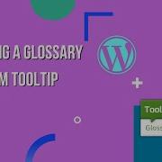 Creating A Glossary Using CM Tooltip Plugin EducateWP 2022