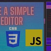 Creative Coding Make A Live Text Editor With Simple HTML CSS And JS