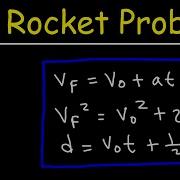 2 Stage Rocket Problem Kinematics And Projectile Motion Physics