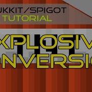Minecraft Bukkit Spigot Plugin Tutorial 86 Explosive Item Converting