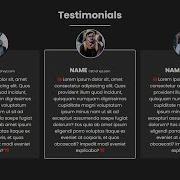 How To Make Testimonials Section Using HTML And CSS Rizowan Ahmed Safi