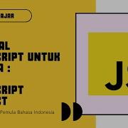 Tutorial Javascript Object Untuk Pemula Bahasa Indonesia