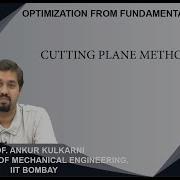 Lecture 21C Cutting Plane Methods