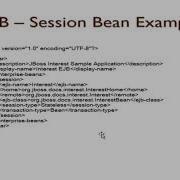 Sec 1 10 EJB Session Bean Example