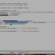 HOW TO VALIDATE PHONE NUMBER USING REGEX IN JAVA