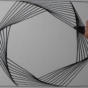 How To Draw A Hexagon Spiral Drawing Satisfying And Relaxing