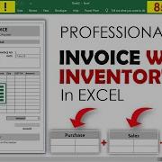 Automated Invoice And Stock Inventory Management In Excel Inventory Management In Excel