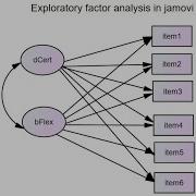 Исследовательский факторный анализ с использованием программы Jamovi октябрь 2019 г