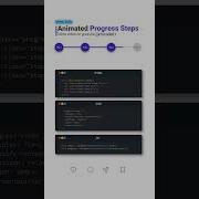 How To Create Animated Progress Steps Coding Webdevelopment Cssanimation