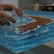 Crafting The Beauty Of Table Epic Map Epoxy Resin Table