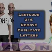 Remove Duplicate Letters Leetcode 316 Stacks Live Coding Session