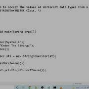 18 Using STRINGTOKENIZER Class In Java