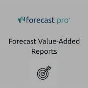 Forecast Value Add Reporting In Forecast Pro TRAC V7
