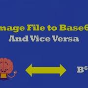 Image File To Base64 And Vice Versa