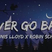 Dennis Lloyd Never Go Back Robin Schulz Remix Lyrics