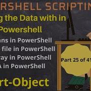 Sorting The Data With Powershell