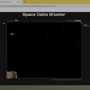 Space Delta Shooter Game In JavaScript