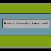 Selenium WebDriver Browser Navigation Commands