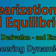 Linearization And Equilibrium Simple Derivation With Example