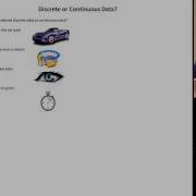 Statistics Discrete Vs Continuous Data