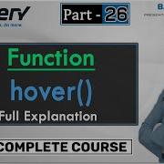 Hover Function In Jquery For Beginners By Smart Mind 26