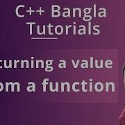 C Bangla Tutorials 54 Returning A Value From A Function