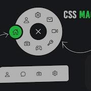 Animated Circular Navigation Menu Magic Indicator Using HTML CSS Javascript