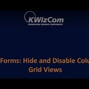 KWIZ Column Permissions App Hide Disable Columns From The Grid View
