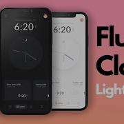 Analog Clock Light Dark Theme Flutter UI Speed Code