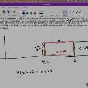 Uniform Distribution Given Probability Find The Value Of The Random Variable
