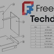 Freecad 1 0 Сборка развёрнутый вид и список деталей Учебное пособие