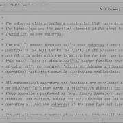 Overview And Examples Of The C Bitset And Valarray Classes