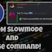 Code A Bot Like Sound S Utilities Custom Time Slowmode And Purge Commands Discord JS Bot
