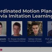 Coordinated Multi Agent Motion Planning Via Imitation Learning