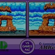 Chuck Rock 2 Son Of Chuck Mega Drive VS Amiga 500 Side By Side Graphics Comparison