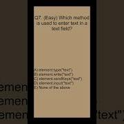 Selenium With Java Topic 3 TestNG Framework 3 MCQ Questions QA Automation